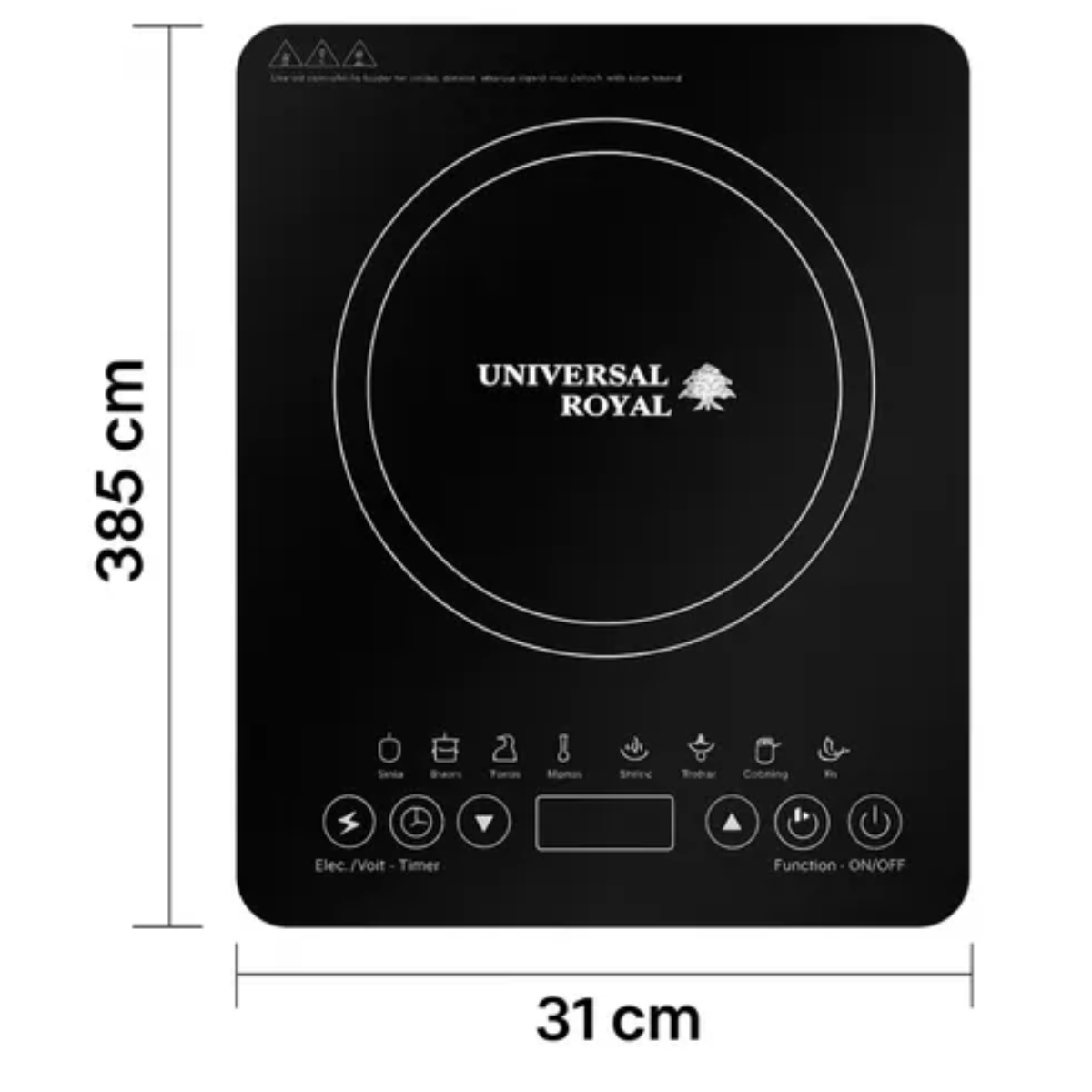 Miniatura 3 de Estufa De Inducción 1 Puesto Universal